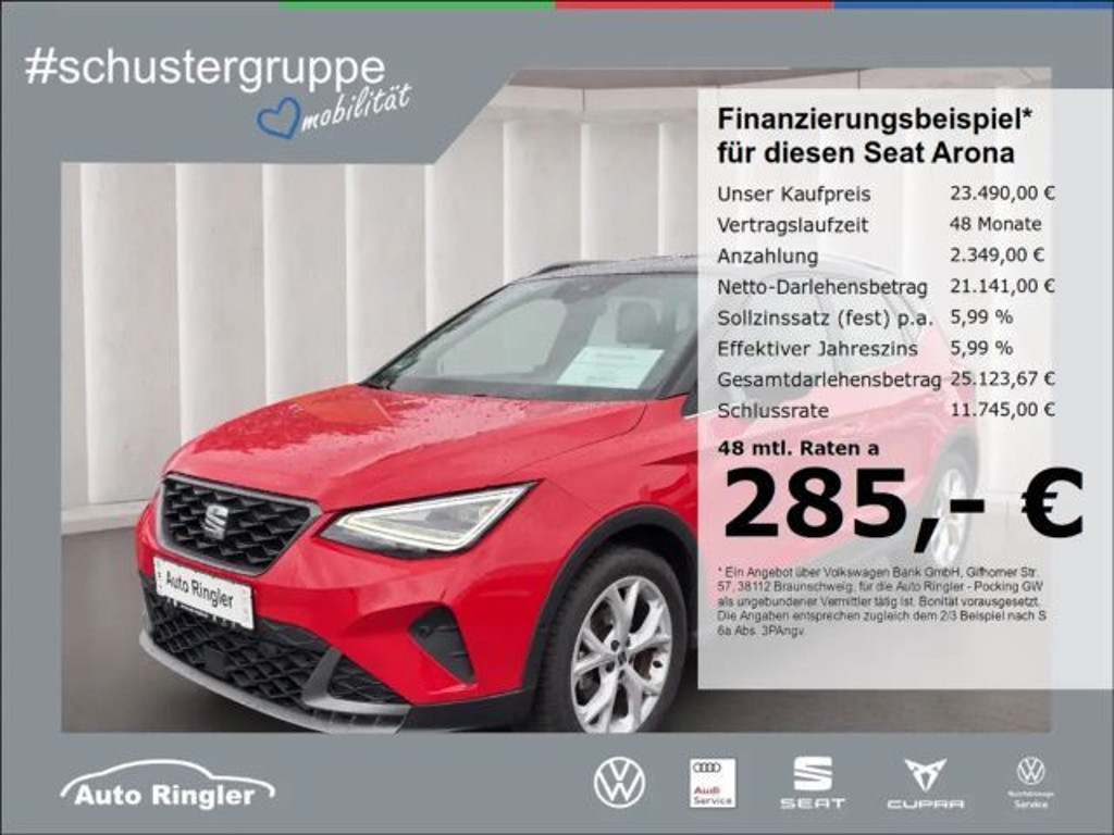 Seat Arona AHK,SITZHZG,KAMERA,NAVI