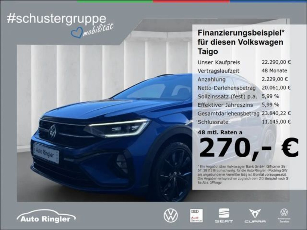 Volkswagen Taigo Navi Digitales Cockpit