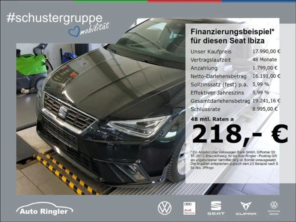 Seat Ibiza FR-lijn 1.0 TSI