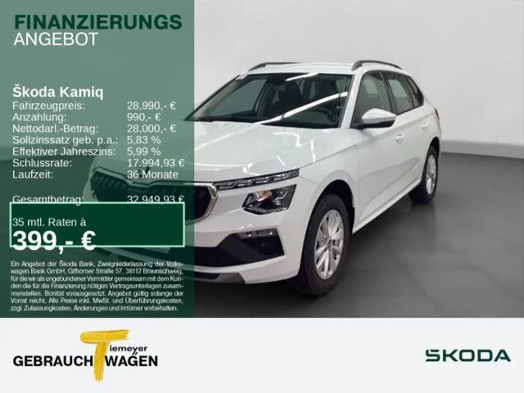 Skoda Kamiq 1.0 TSI Selection