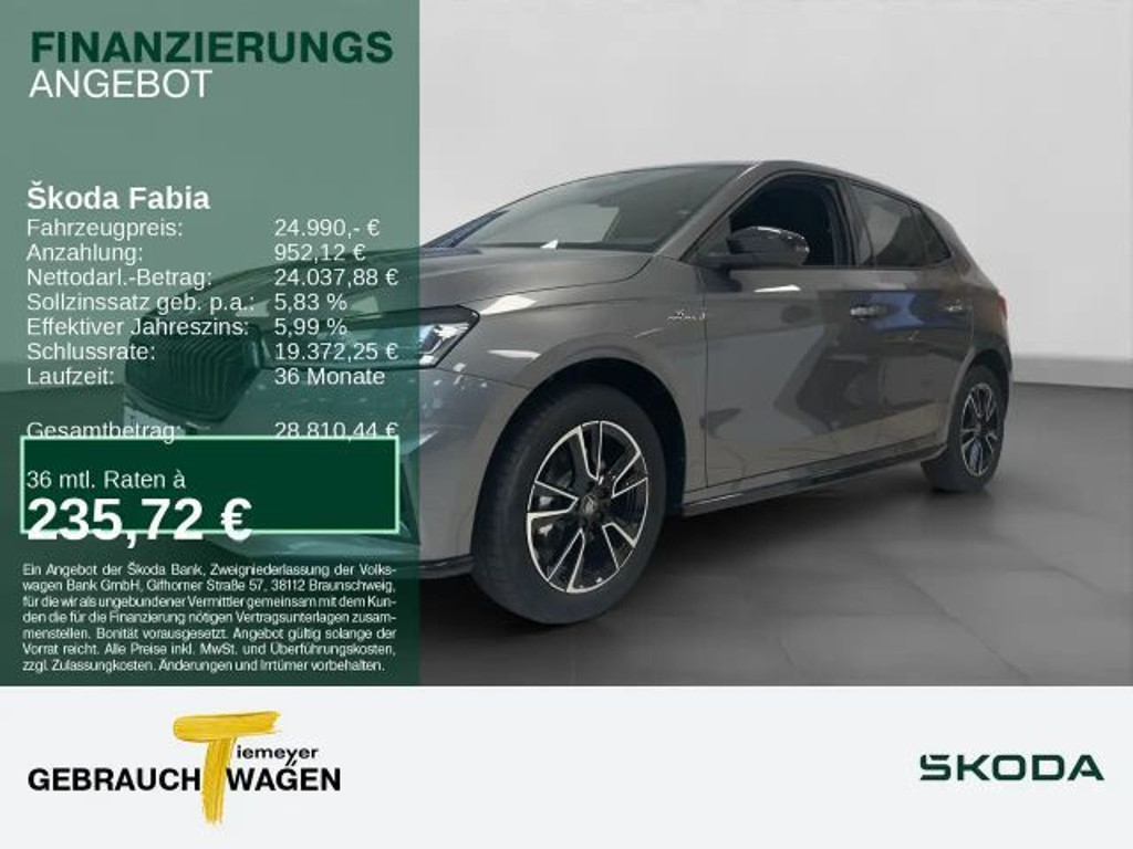 Skoda Fabia Monte Carlo 1.0 TSI