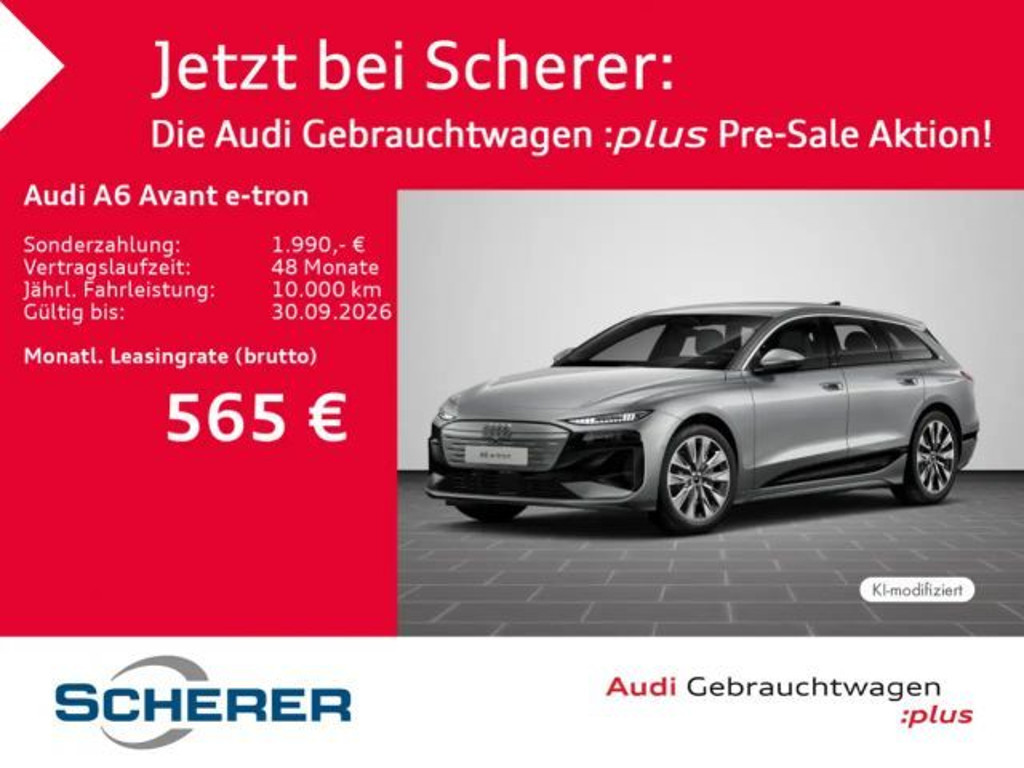 Audi A6 e-tron Performance