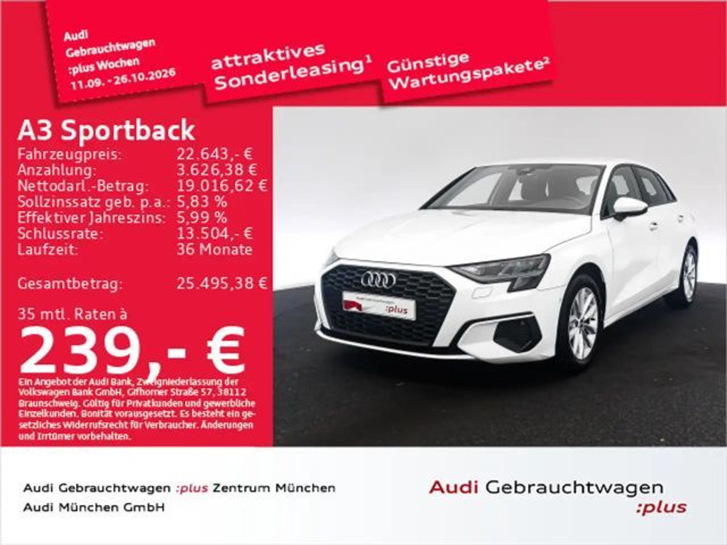 Audi A3 Sedan 30 TFSI