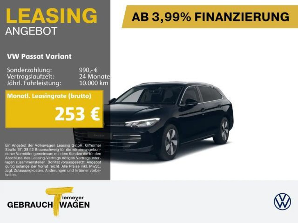 Volkswagen Passat Business DSG Variant 2.0 TDI