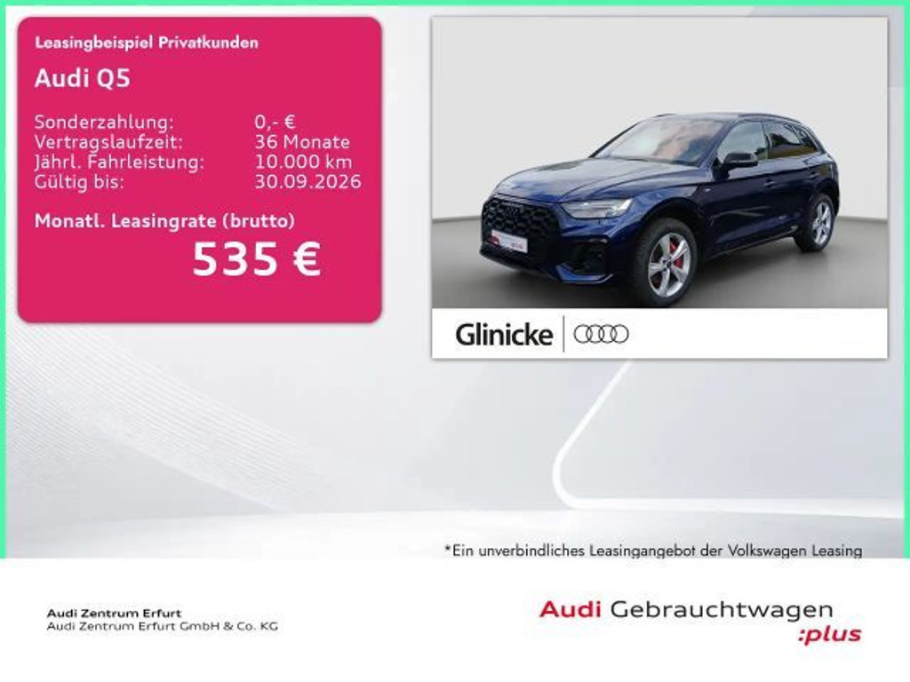 Audi Q5 Quattro S-Line S-Tronic Hybride 50 TFSI
