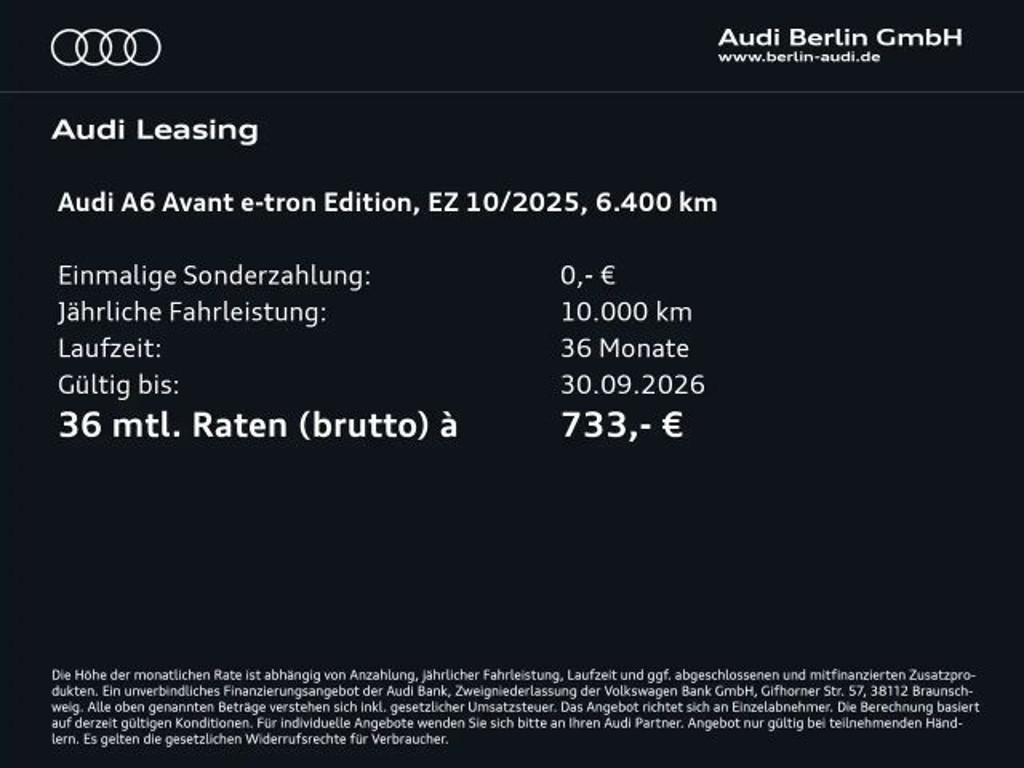 Audi A6 e-tron