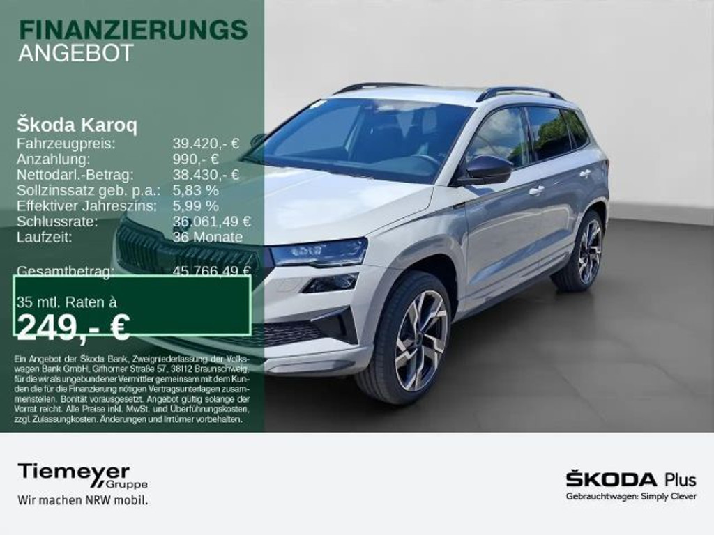 Skoda Karoq 4x4 Sportline 2.0 TSI