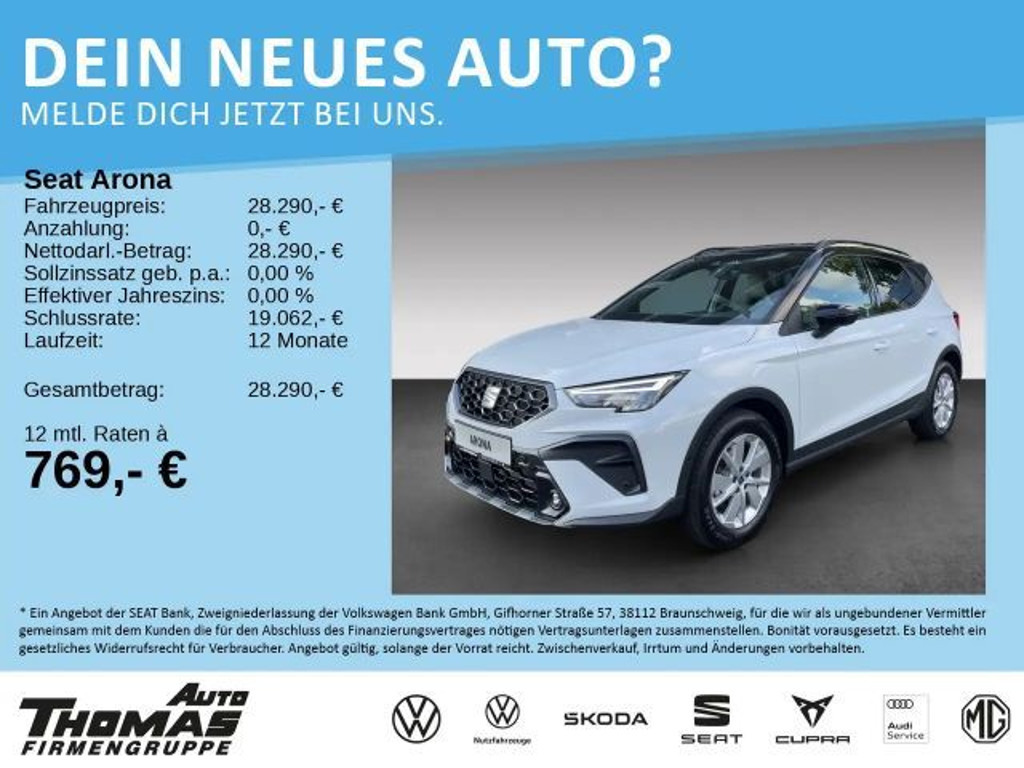 Seat Arona FR-lijn 1.0 TSI DSG
