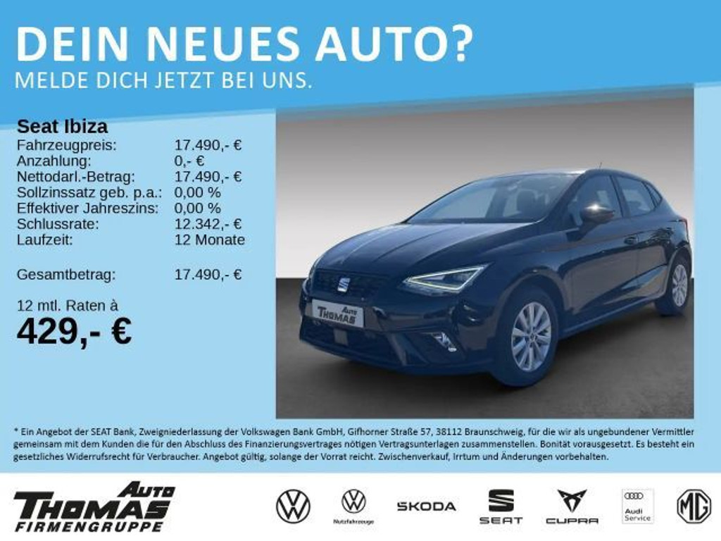 Seat Ibiza Style 1.0 TSI DSG