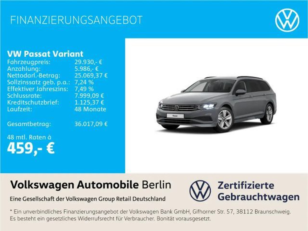 Volkswagen Passat DSG Variant 2.0 TDI