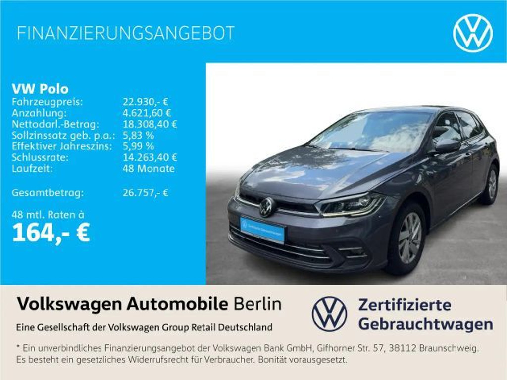 Volkswagen Polo DSG Style 1.0 TSI