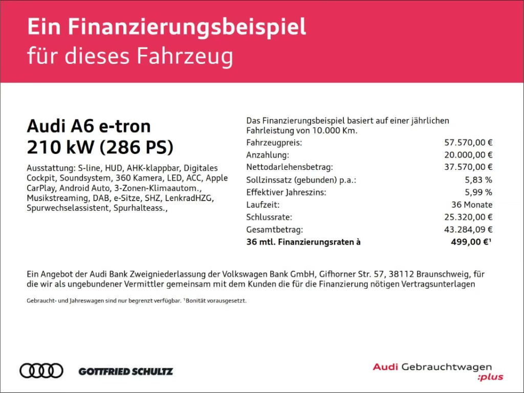 Audi A6 e-tron