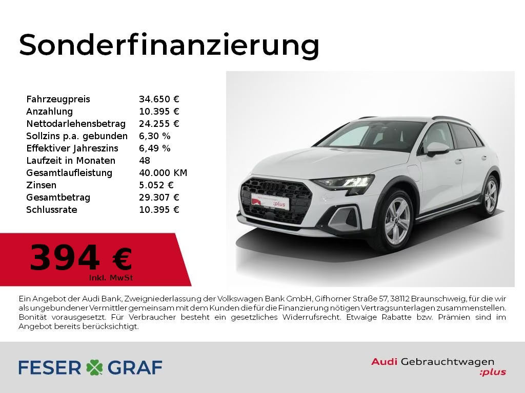 Audi A3 Sedan S-Tronic Hybride Allstreet