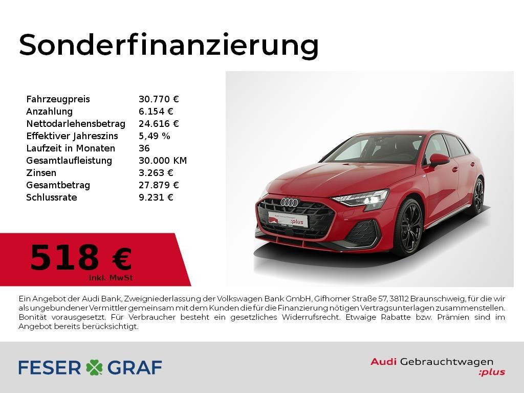 Audi A3 Sportback Sedan S-Line S-Tronic 35 TFSI