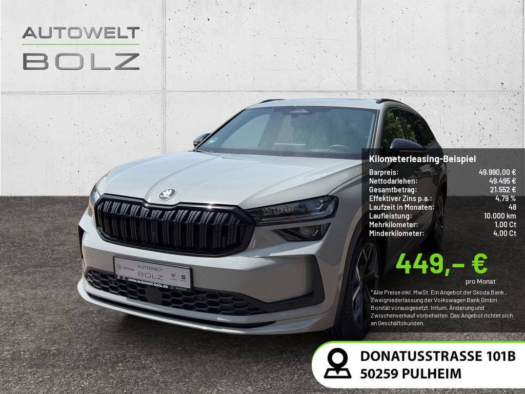 Skoda Kodiaq 4x4 Sportline 2.0 TDI