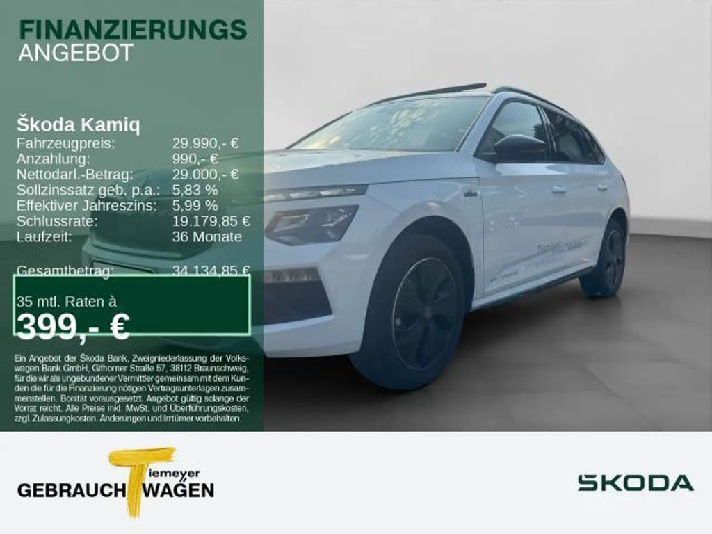 Skoda Kamiq Monte Carlo 1.0 TSI
