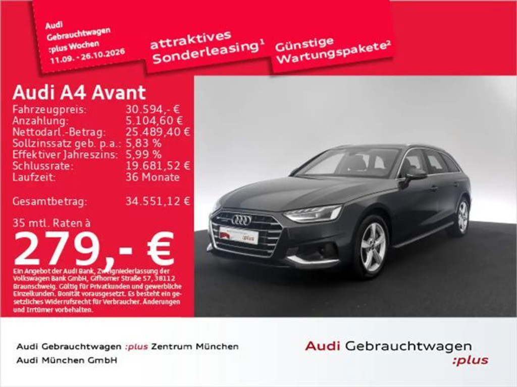 Audi A4 Quattro S-Tronic 40 TDI