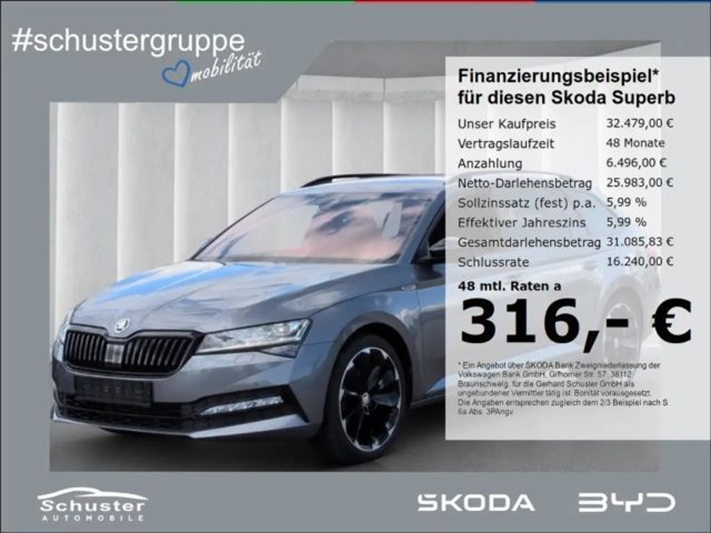 Skoda Superb Combi Sportline