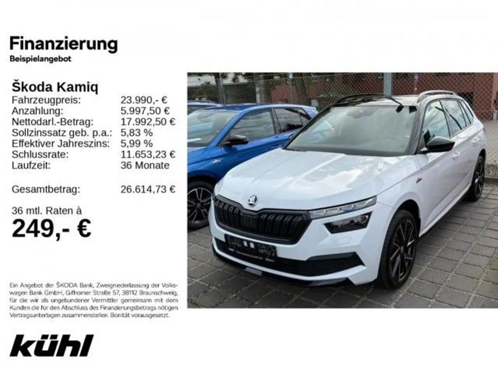 Skoda Kamiq Monte Carlo 1.0 TSI