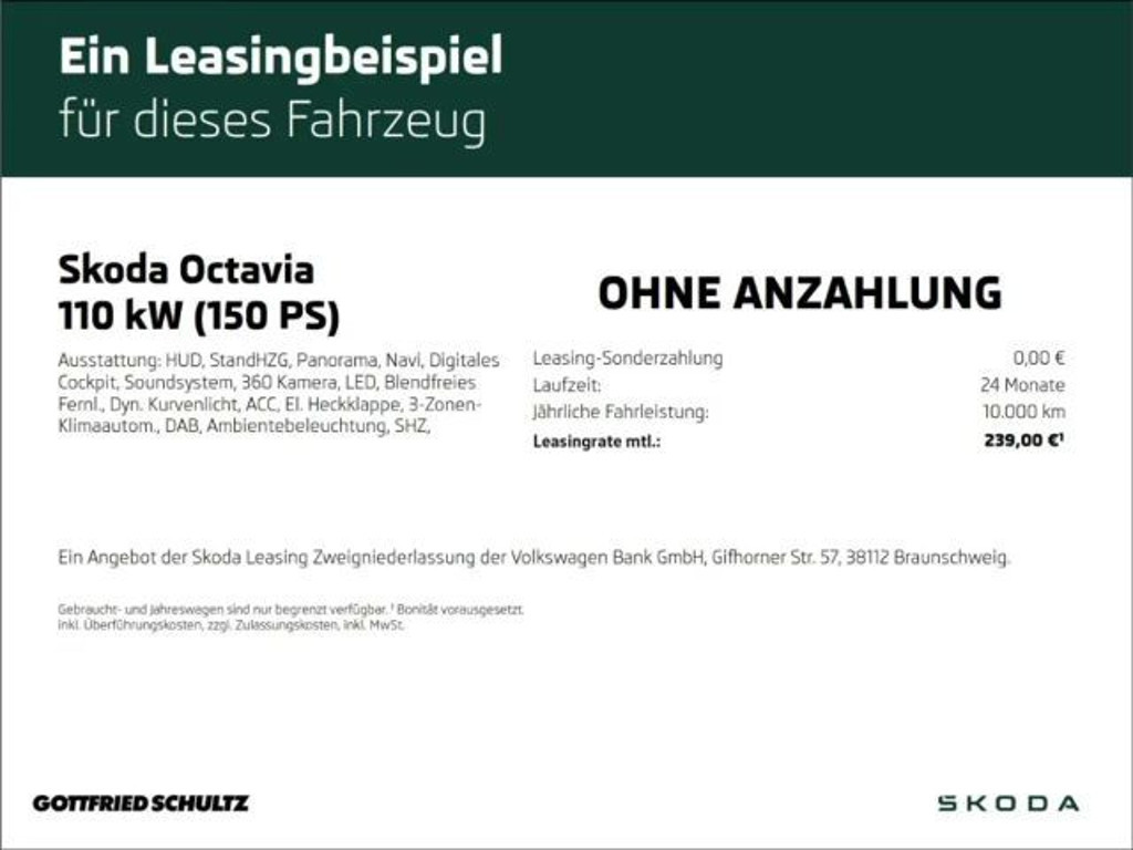 Skoda Octavia Combi 2.0 TDI Tour