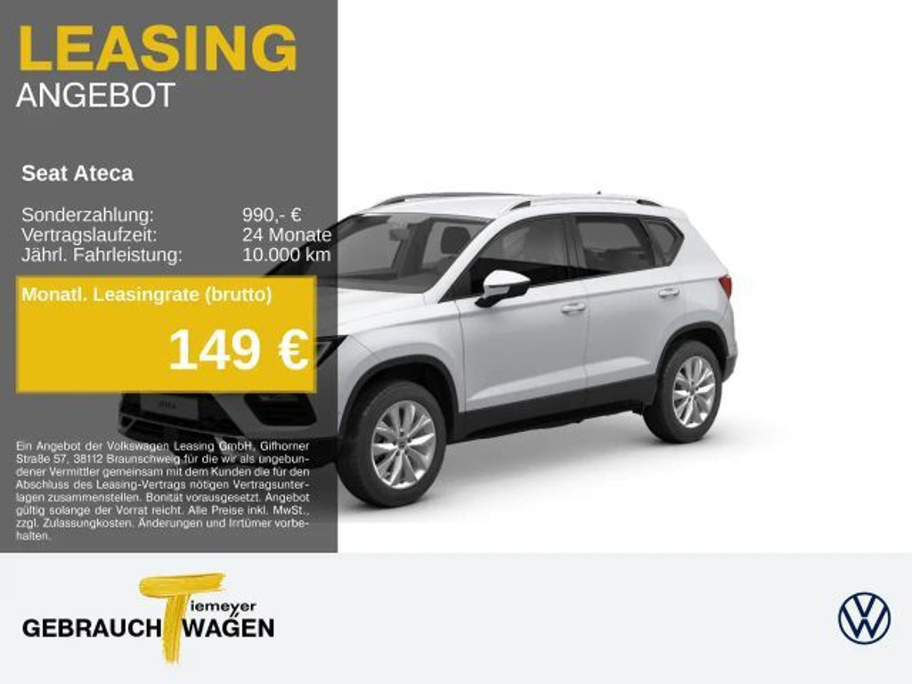 Seat Ateca Style 1.5 TSI DSG