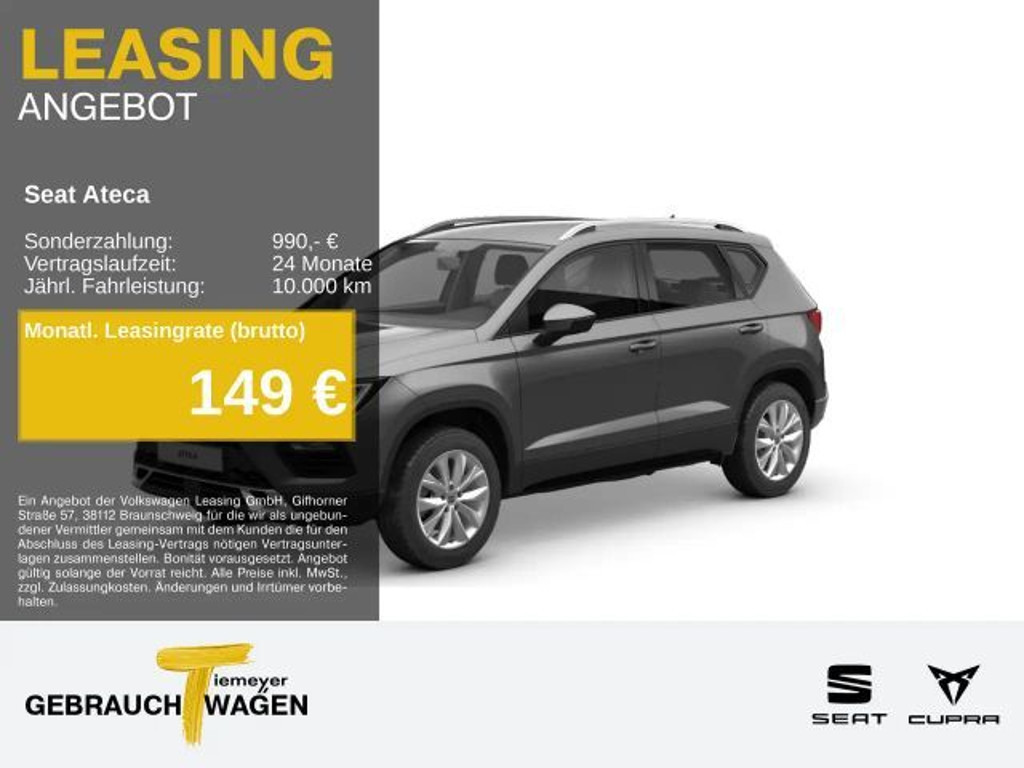 Seat Ateca Style 1.5 TSI DSG
