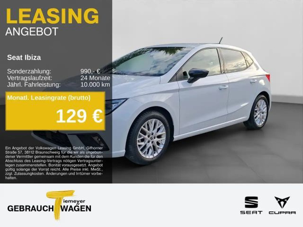 Seat Ibiza FR-lijn 1.0 TSI DSG