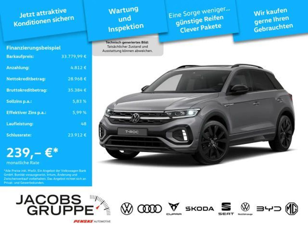 Volkswagen T-Roc DSG R-Line 1.5 TSI