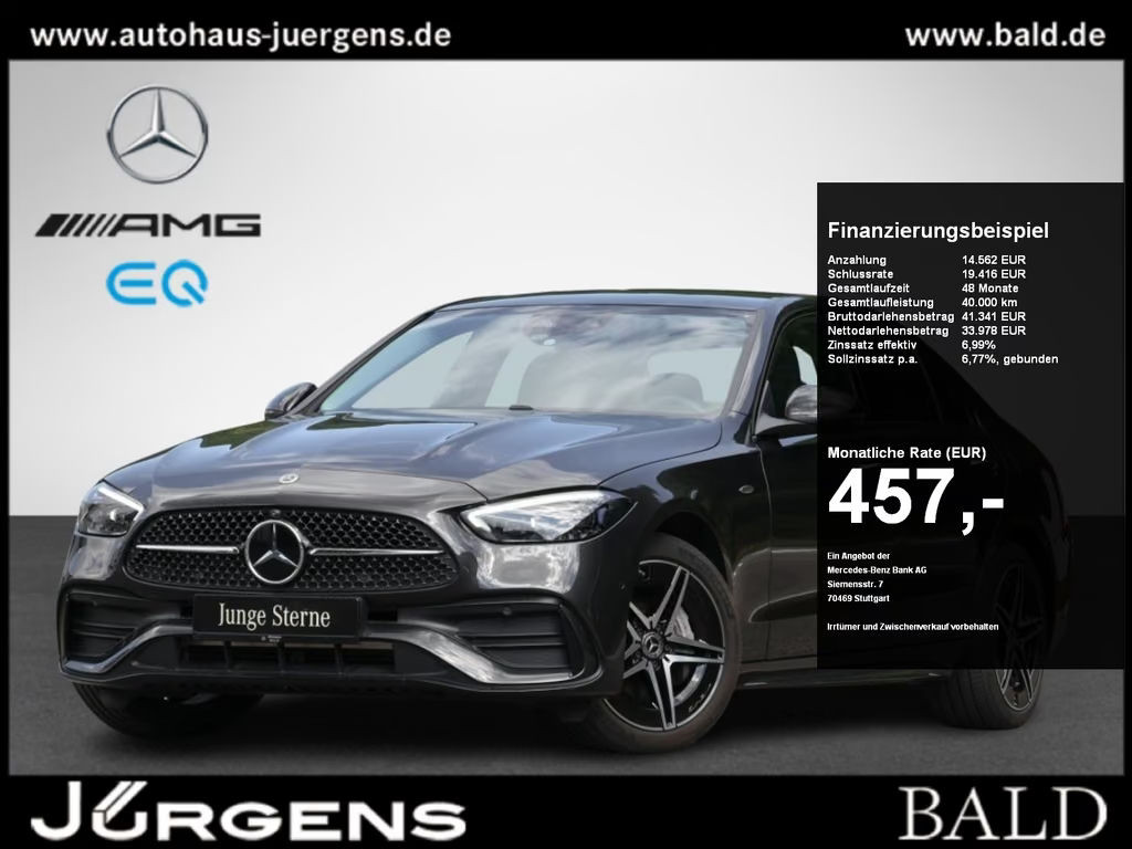 Mercedes-Benz C-Klasse C 300 4MATIC AMG Line Sport Edition Sportpakket C 300 e Sedan