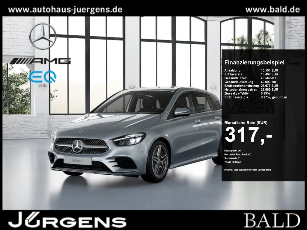 Mercedes-Benz B-Klasse B 200 AMG Line Sport Edition Sportpakket