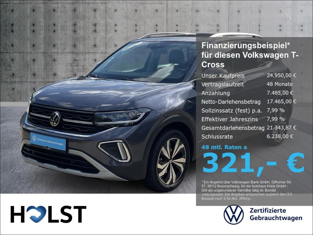 Volkswagen T-Cross Style 1.0 TSI