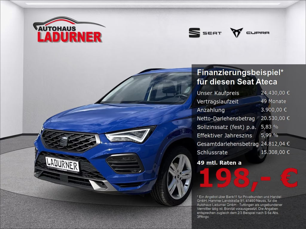 Seat Ateca FR-lijn