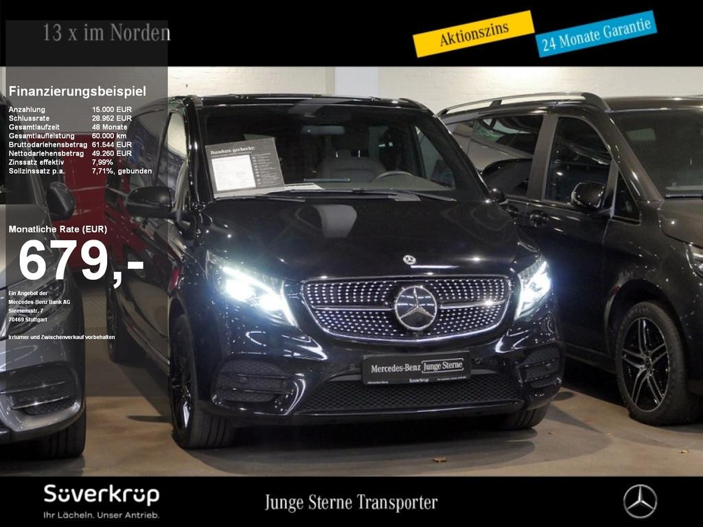 Mercedes-Benz V-Klasse V 300 AVA NIGHT AHK 360° ALLRAD BURMESTER 7SITZE
