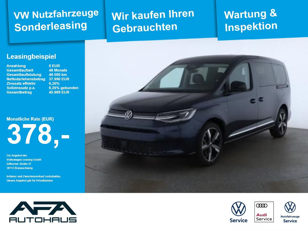 Volkswagen Caddy DSG Style 1.5 TSI Maxi
