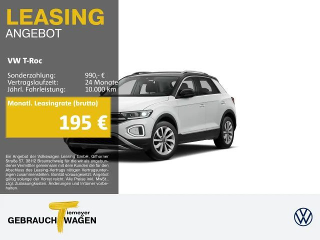Volkswagen T-Roc Style 1.5 TSI