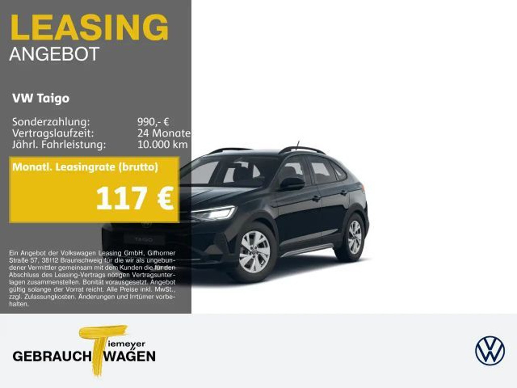 Volkswagen Taigo Life 1.0 TSI IQ.Drive