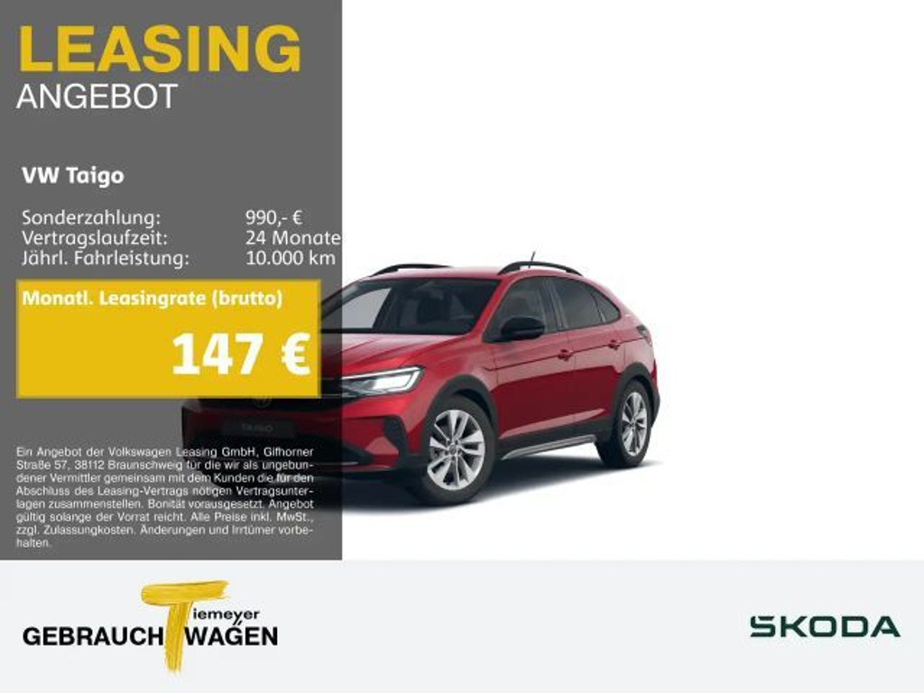 Volkswagen Taigo DSG 1.0 TSI
