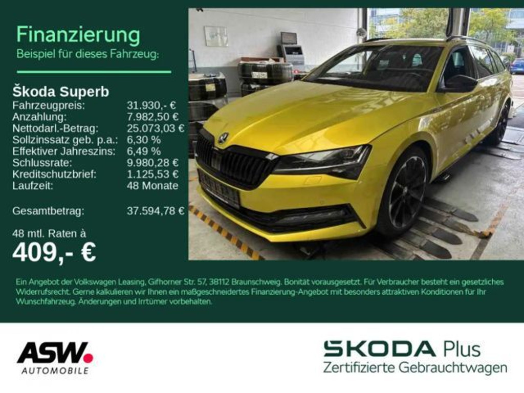 Skoda Superb Combi Sportline