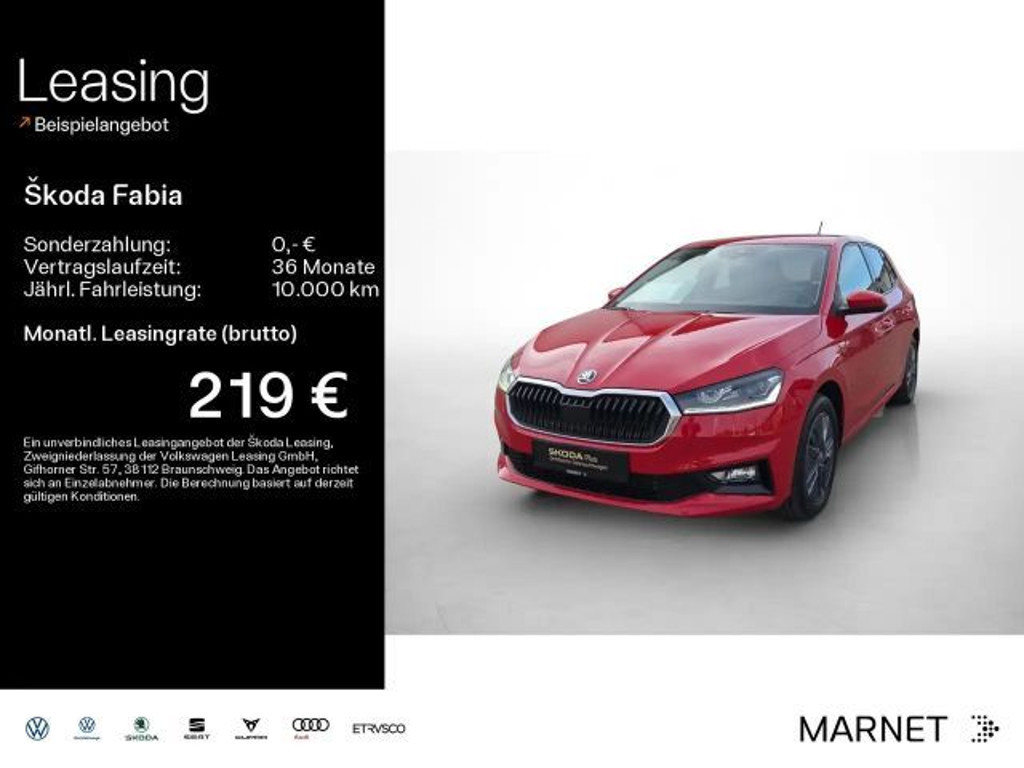 Skoda Fabia 1.0 TSI Tour