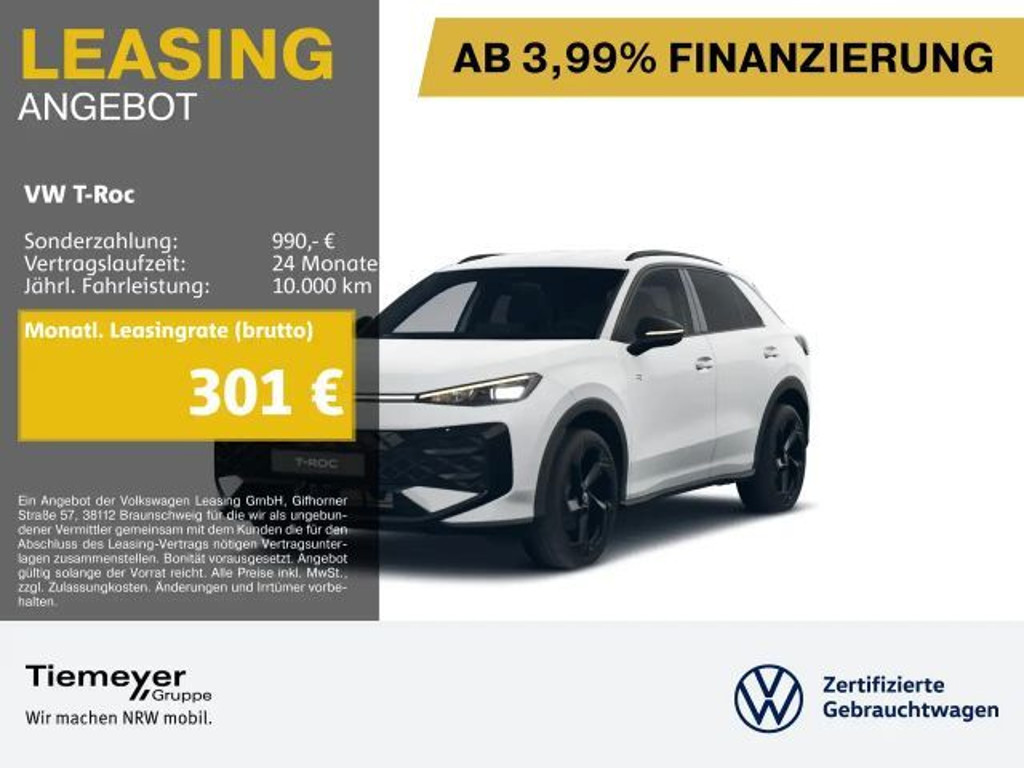 Volkswagen T-Roc DSG R-Line 1.5 eTSI