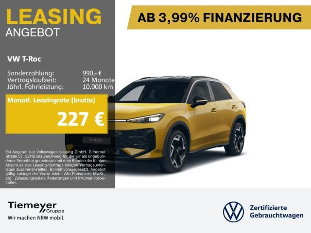 Volkswagen T-Roc DSG R-Line 1.5 eTSI