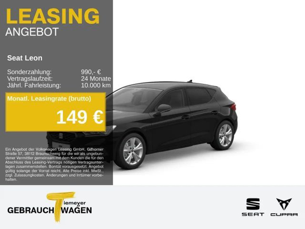 Seat Leon FR-lijn 1.5 eTSI DSG