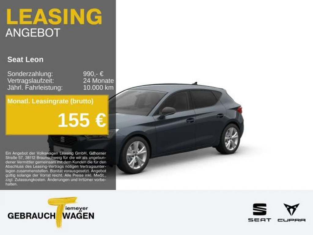 Seat Leon FR-lijn 1.5 eTSI DSG