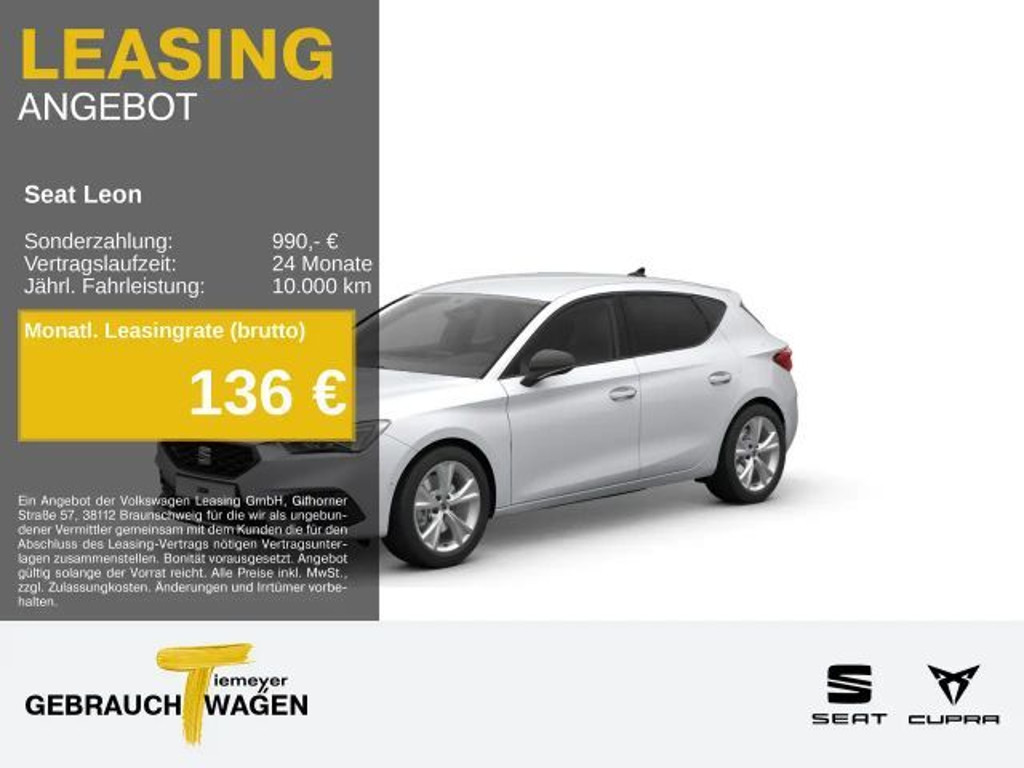 Seat Leon FR-lijn 1.5 eTSI DSG