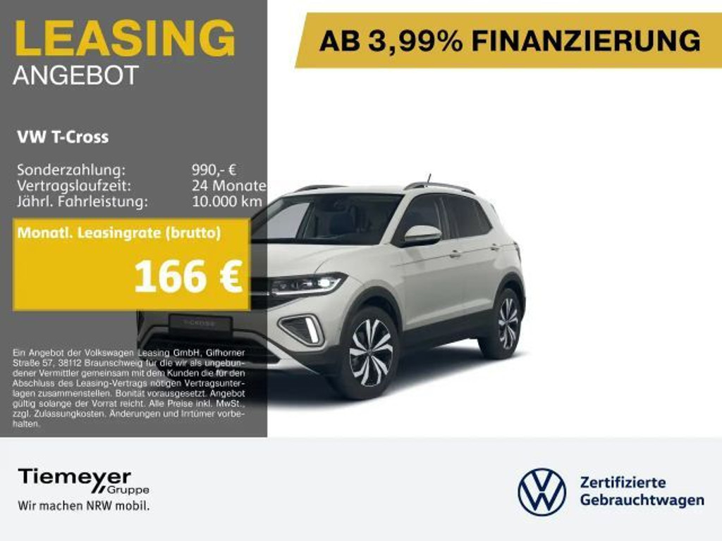 Volkswagen T-Cross DSG Style 1.5 TSI