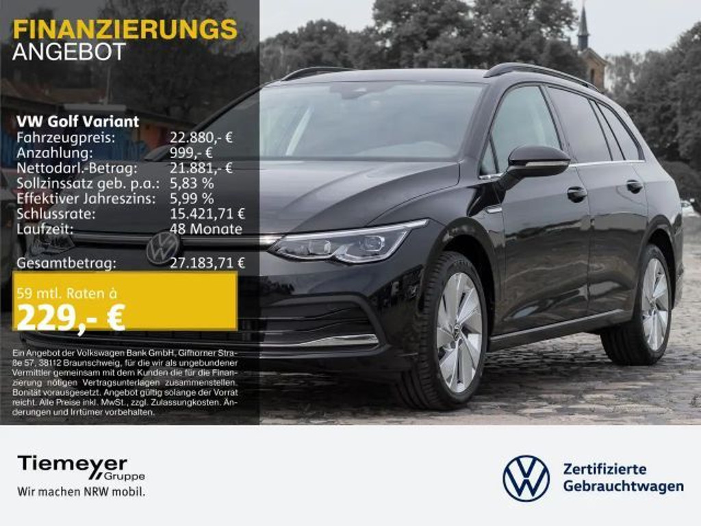 Volkswagen Golf DSG Style Variant 2.0 TDI