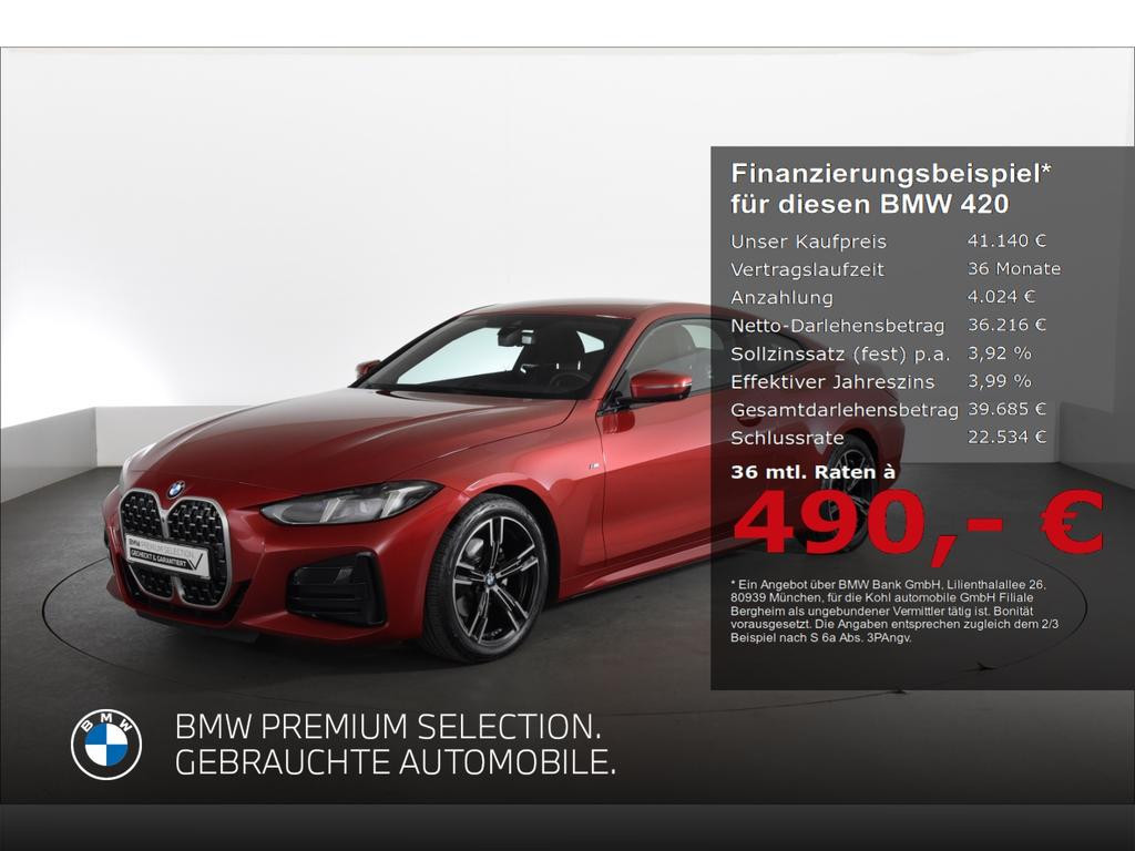 BMW 4 Serie 420 M-Sport Coupé 420i