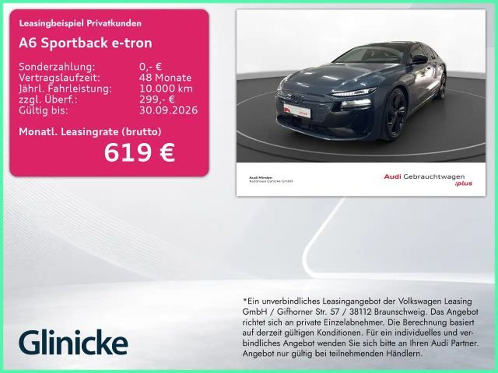 Audi A6 e-tron S-Line