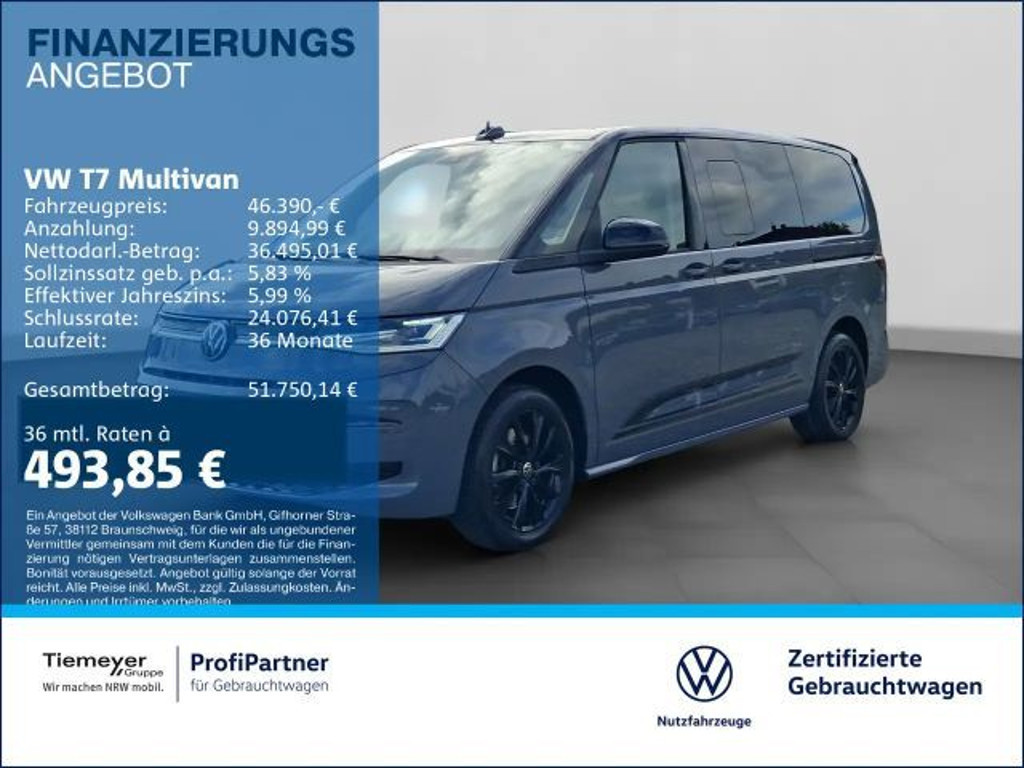 Volkswagen Multivan Lang T7