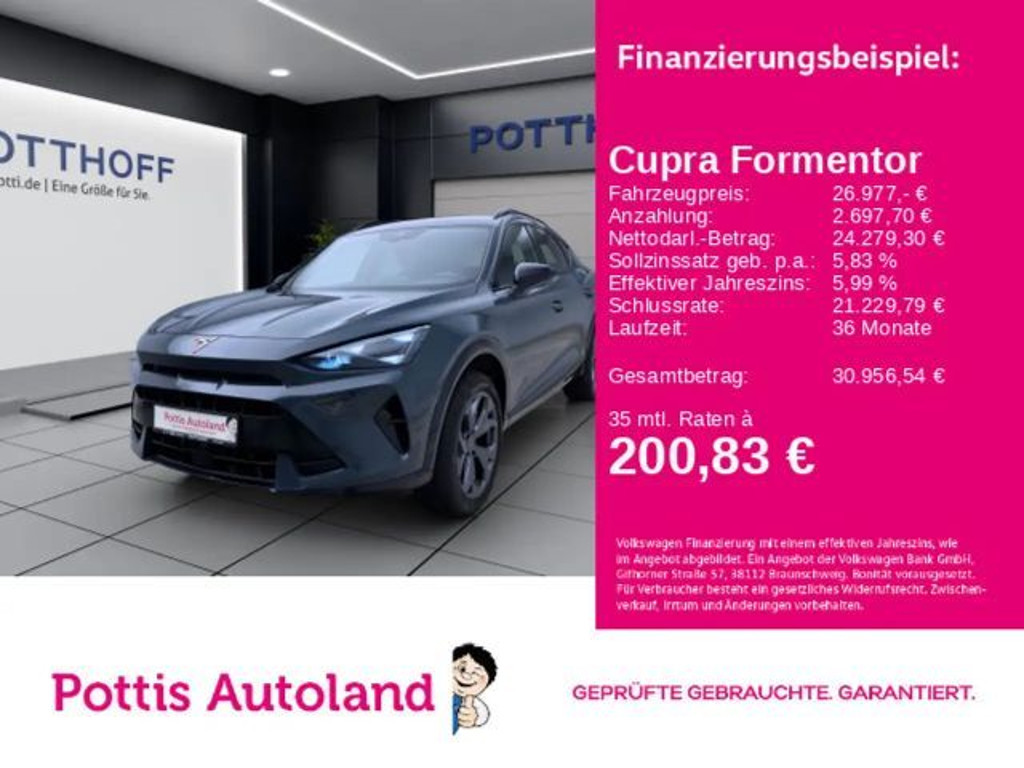 Cupra Formentor DSG